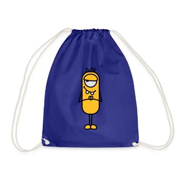 Monster - Sac de sport léger - bleu roi - Devant