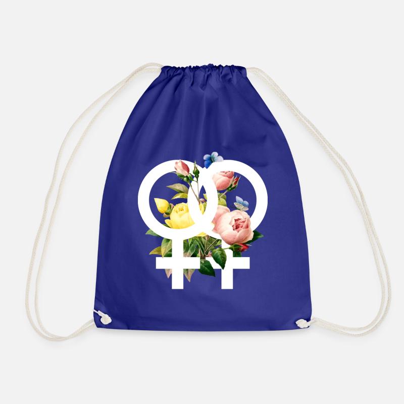 Lesbienne - Sac de sport léger - bleu roi