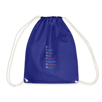 SCORPION Sexy Créative Obstinée Rusée Passionnée - Sac de sport léger - bleu roi - Devant