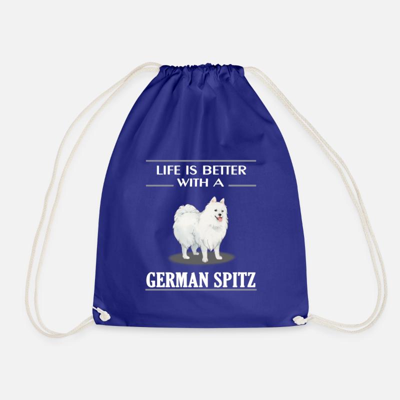 German Spitz - Turnbeutel - Königsblau