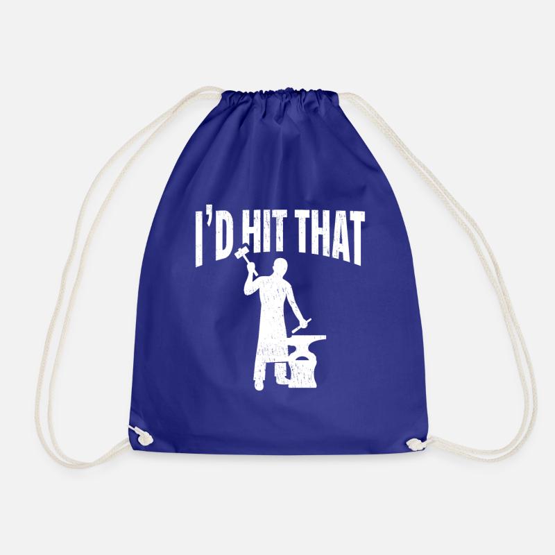 Blacksmith Blacksmith - Drawstring Bag - royal blue