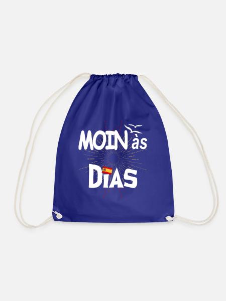 MOINas Dias - Turnbeutel - Königsblau