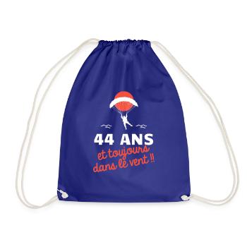 idée cadeau anniversaire amateurs de parapente - Sac de sport léger - bleu roi - Devant