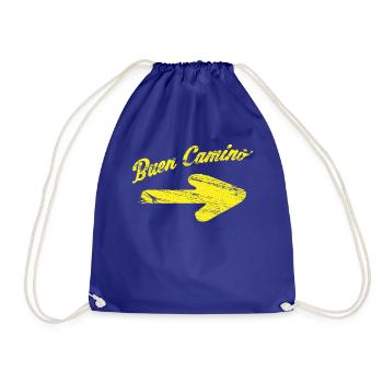 Chemin de Saint-Jacques-de-Compostelle - Sac de sport léger - bleu roi - Devant