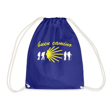 Chemin de Saint-Jacques-de-Compostelle - Sac de sport léger - bleu roi - Devant