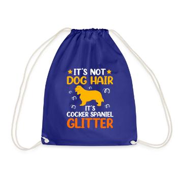 Cocker Spaniel - Turnbeutel - Königsblau - Vorne