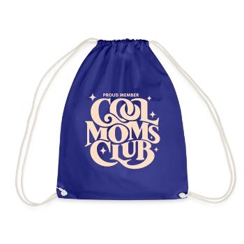 Cool Moms Club - Turnbeutel - Königsblau - Vorne