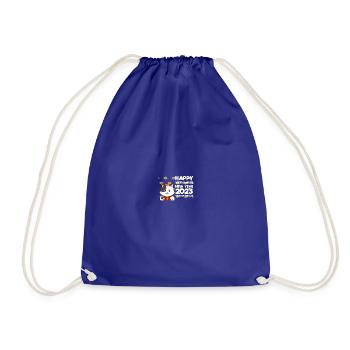 Chat du Nouvel An vietnamien 2023 I Cadeau - Sac de sport léger - bleu roi - Devant
