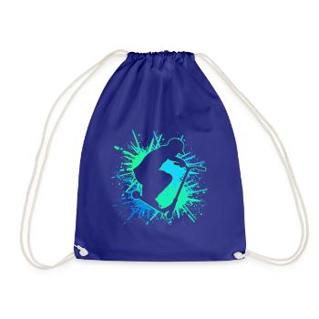 scooter le cascader - Sac de sport léger - bleu roi - Devant