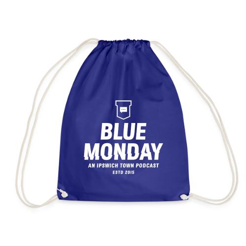 BM Full Logo White 24/25 - Drawstring Bag