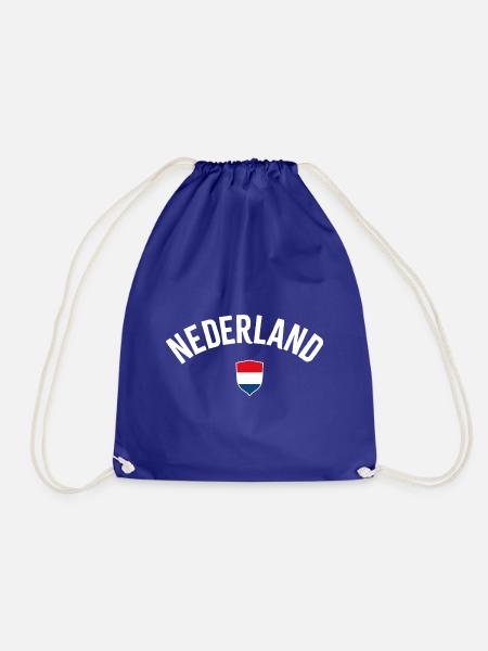 Nederland - Turnbeutel - Königsblau