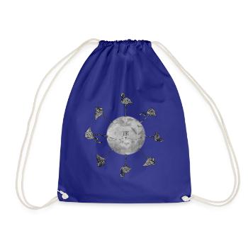 Je suis un flamant, j'ai le droit de ... - Sac de sport léger - bleu roi - Devant