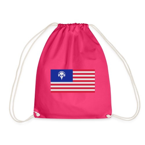 Football T-Shirt USA - Drawstring Bag