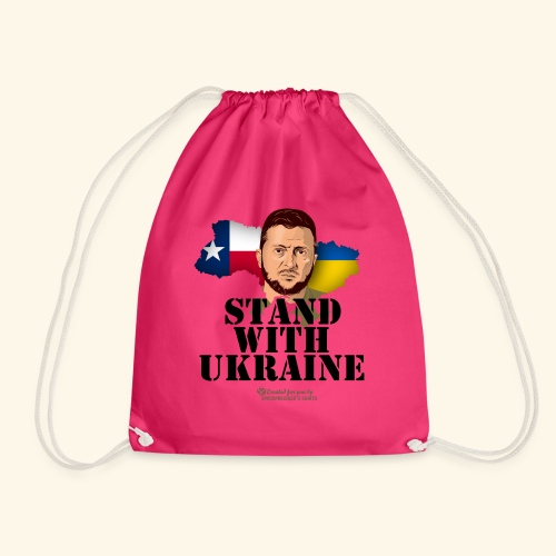 Texas T-Shirt Stand with Ukraine - Turnbeutel