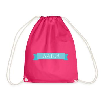baby - Turnbeutel - Fuchsia - Vorne
