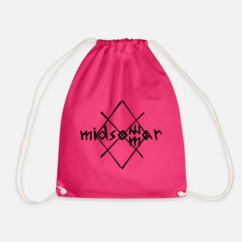 Midsommar - schwedischer (Horror)Sommer) - Turnbeutel - Fuchsia