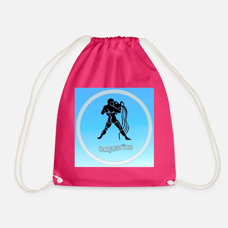 Wassermann - Turnbeutel - Fuchsia