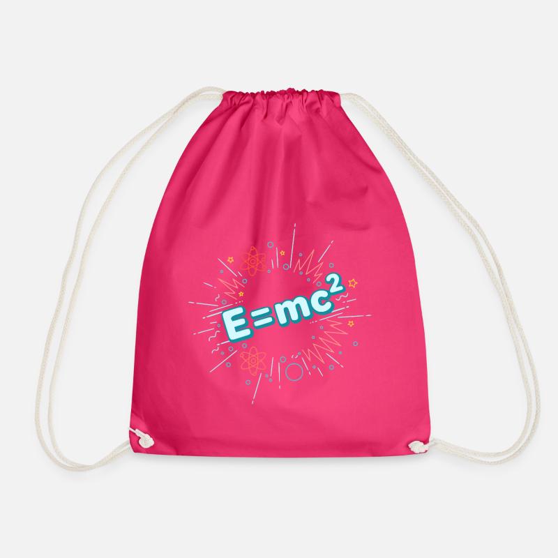 E=mc2 Explosion scientifique - Sac de sport léger - fuchsia