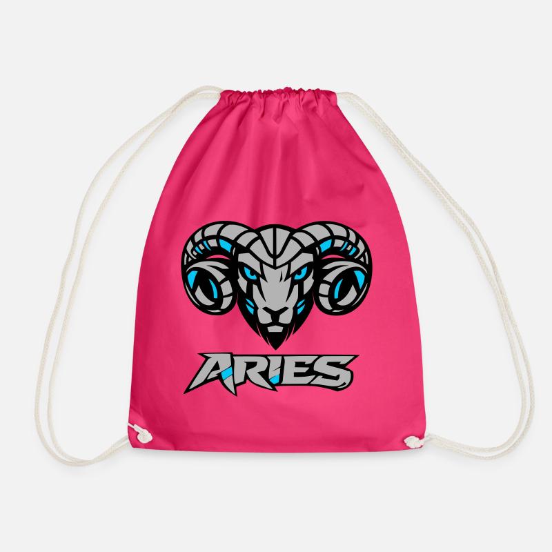 ram - Drawstring Bag - fuchsia