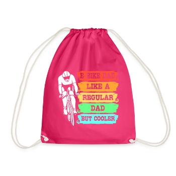 E-Bike EBike E Bike - Turnbeutel - Fuchsia - Vorne