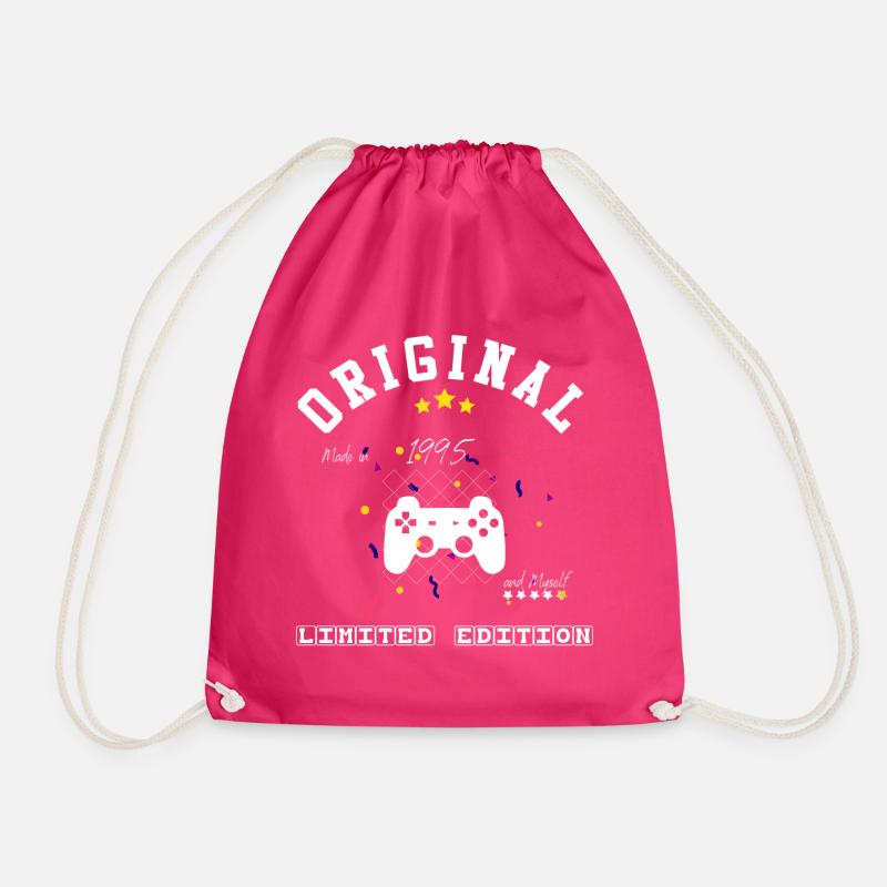 Year 1995 - Drawstring Bag - fuchsia