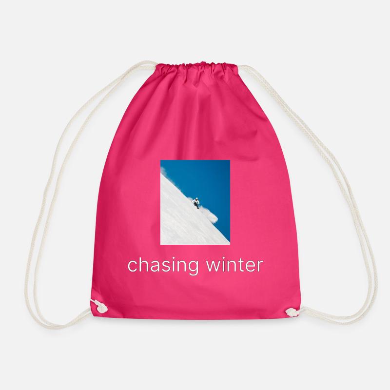 À la poursuite de l’hiver - Sac de sport léger - fuchsia