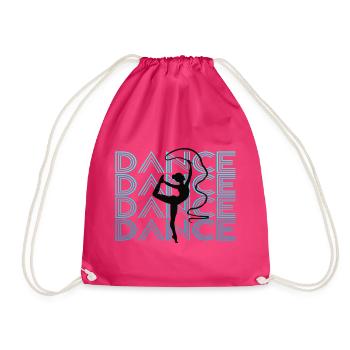 Dance - Turnbeutel - Fuchsia - Vorne
