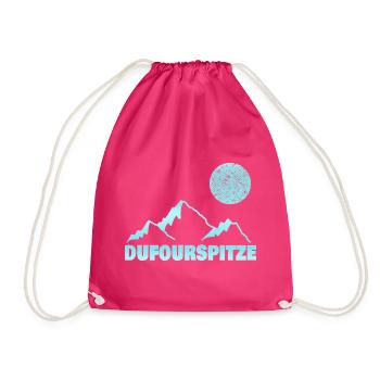 Bergsport dufourspitze - Turnbeutel - Fuchsia - Vorne