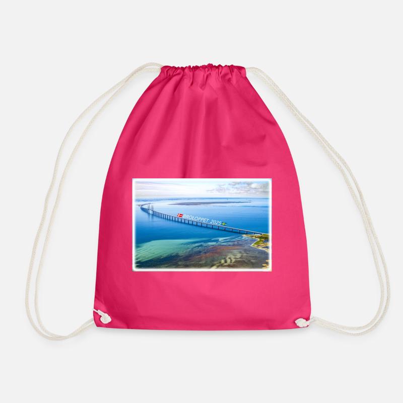 BROLOPPET 2025 - Drawstring Bag - fuchsia