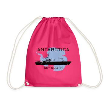 Antarktika Expedition 68°S - Turnbeutel - Fuchsia - Vorne
