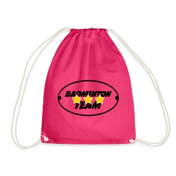Equipe de Badminton  - Sac de sport léger - fuchsia - Devant