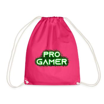 Pro Gamer Design für Esport Skill Wettbewerb - Turnbeutel - Fuchsia - Vorne