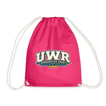 Unterwasser Rugby Logo Vintage 1961 - Turnbeutel - Fuchsia - Vorne