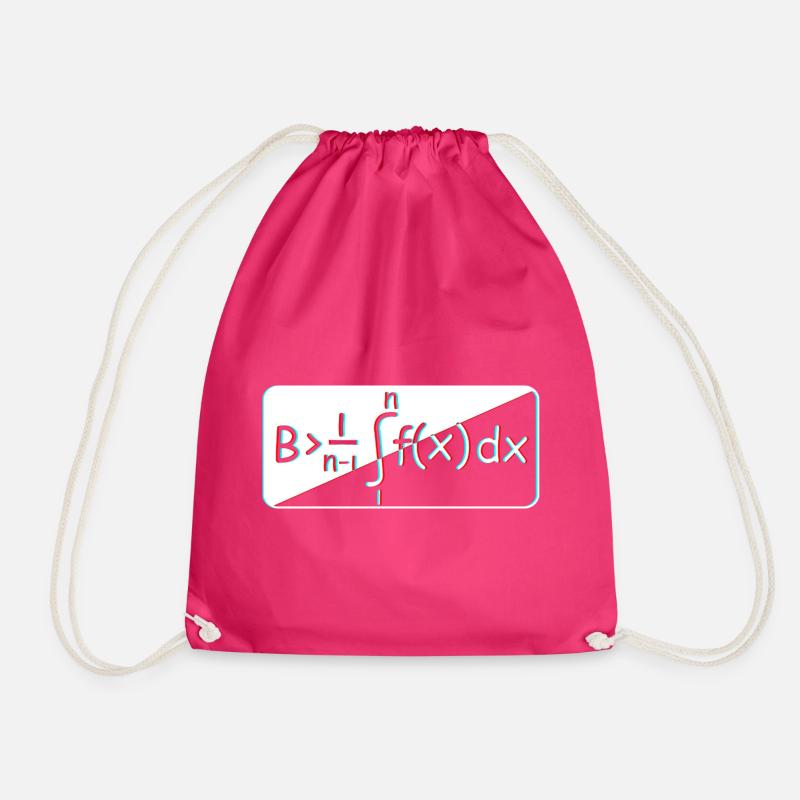 Mathematiker Mathe mathematisch Mathematik - Turnbeutel - Fuchsia