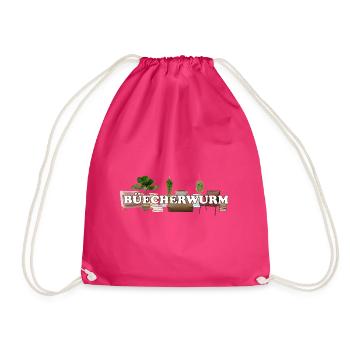 BÜECHERWURM - Turnbeutel - Fuchsia - Vorne