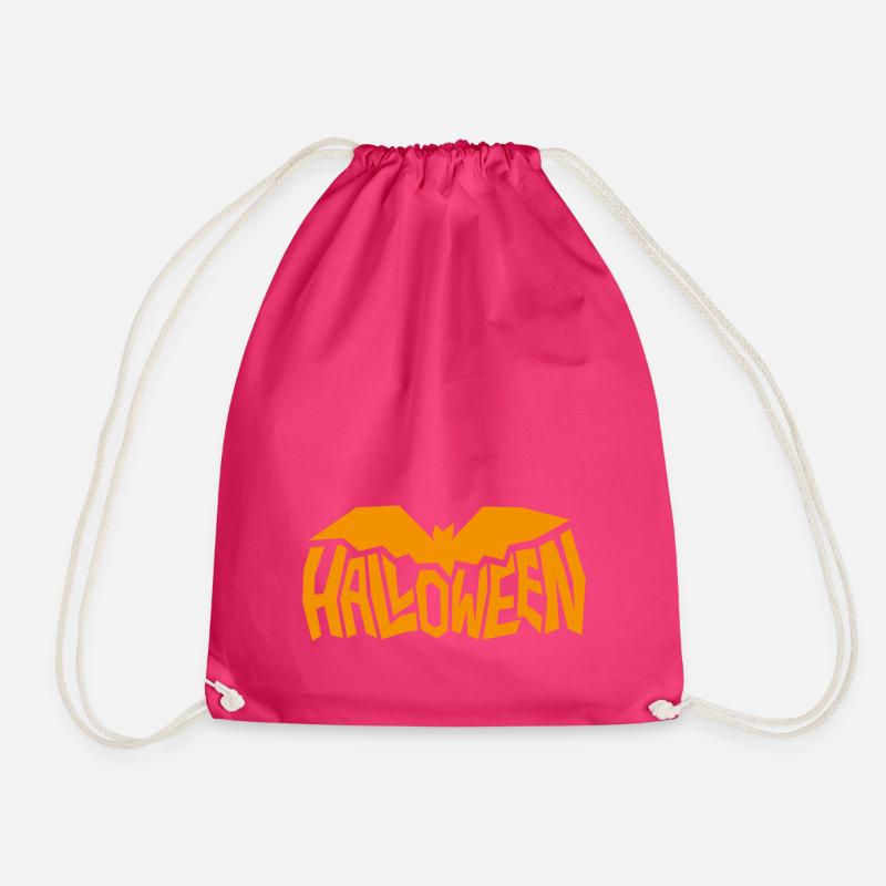 Halloween-Peitsche - Turnbeutel - Fuchsia