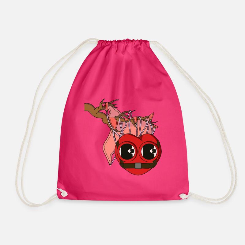 SÜCHTIG - Turnbeutel - Fuchsia