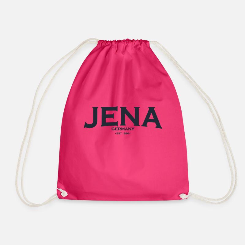 Jena - Drawstring Bag - fuchsia