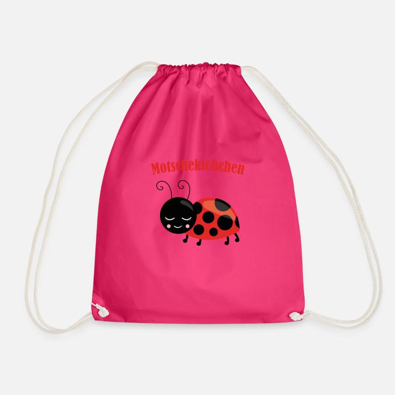 Modschegiebchen Motschekiebchen Geschenk 0811 - Turnbeutel - Fuchsia