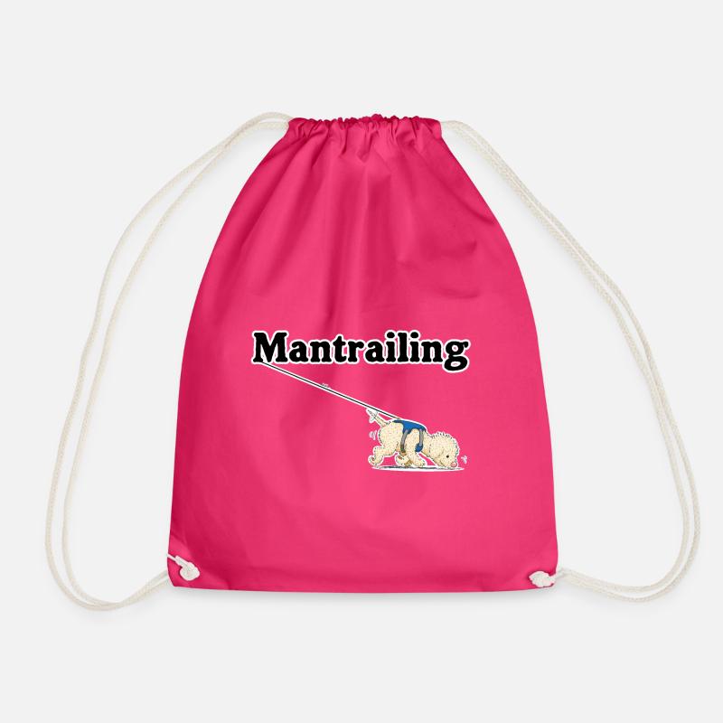 Mantrailing1 2 - Turnbeutel - Fuchsia