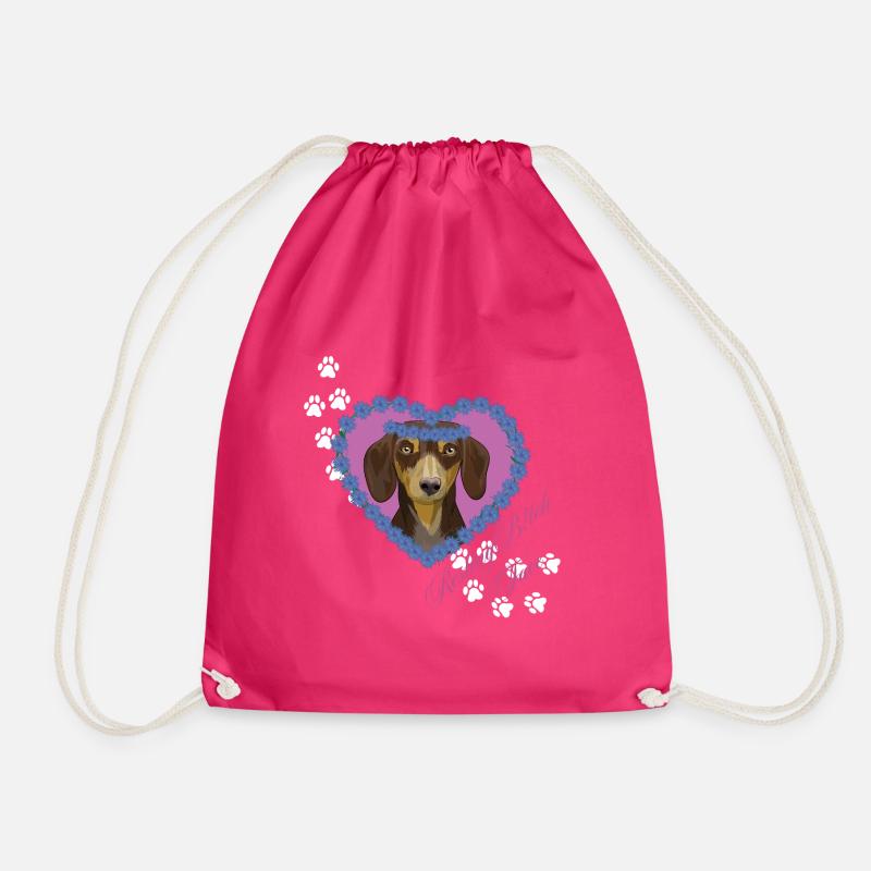 Ruhende B!tch Gesicht Weenie - Turnbeutel - Fuchsia