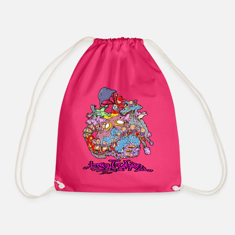 Funk N Rollah Volleis - Turnbeutel - Fuchsia