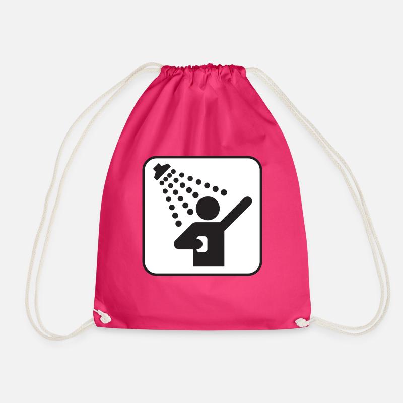 douche - Sac de sport léger - fuchsia