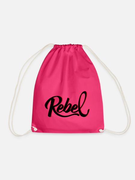 Rebel - Turnbeutel - Fuchsia
