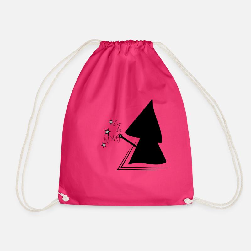 Zauberer - Turnbeutel - Fuchsia
