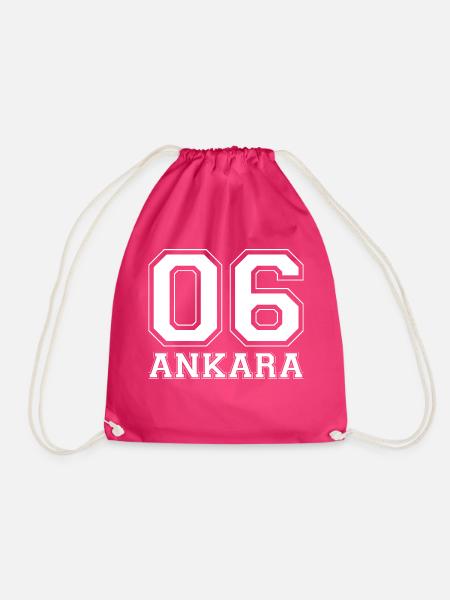 06 ANKARA LA BEBE BURASI ANGARA - Turnbeutel - Fuchsia