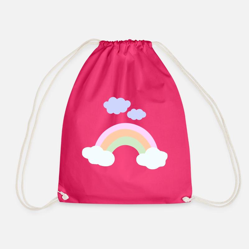 Rainbow - Turnbeutel - Fuchsia