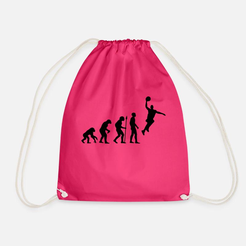 evolution_basketball___f1 - Turnbeutel - Fuchsia