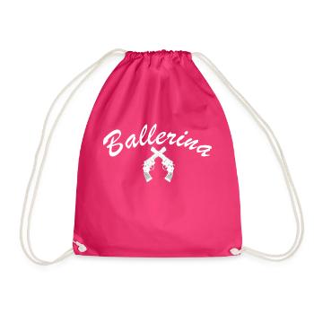 Ballerina - Turnbeutel - Fuchsia - Vorne