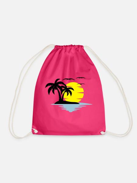 Insel - Turnbeutel - Fuchsia